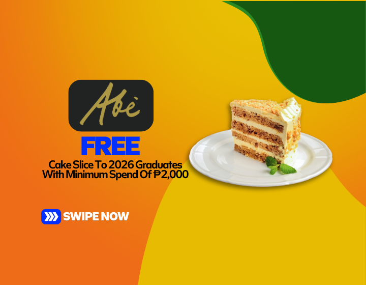Free Cake Slice To 2026 Graduates With Minimum Spend Of P2,000
