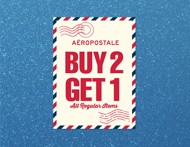 Buy 2 Get 1 on All Regular-Priced Items