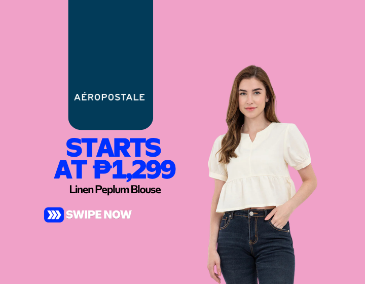 Linen Peplum Blouse Starting At P1,299