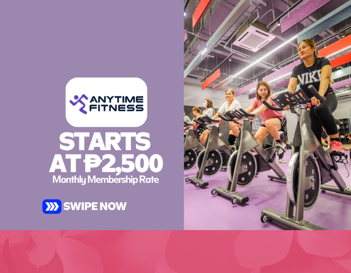 Monthly Membership Rate Startiing At P2,500