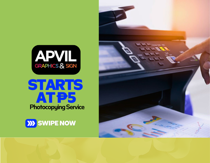 Photocopying Service Starting At P5