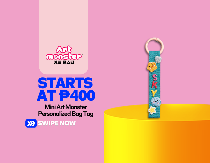 Mini Art Monster Personalized Bag Tag Starting At P400