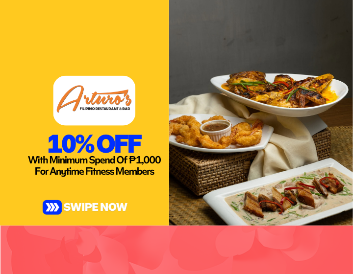 10% Off With Minimum Spend Of P1,000 For Anytime Fitness Members