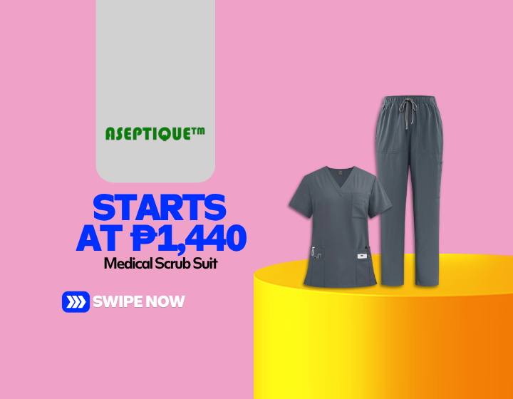 Medical Scrub Suit Starting At P1,440