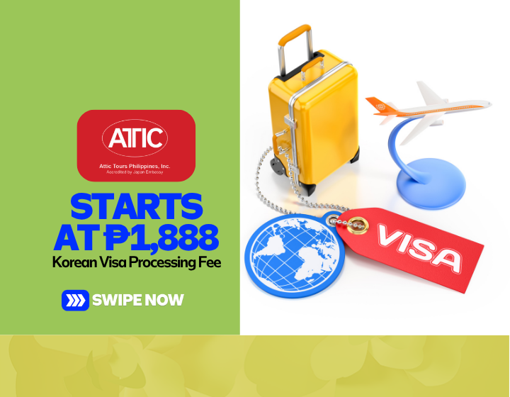 Korean Visa Processing Fee Starting At P1,888
