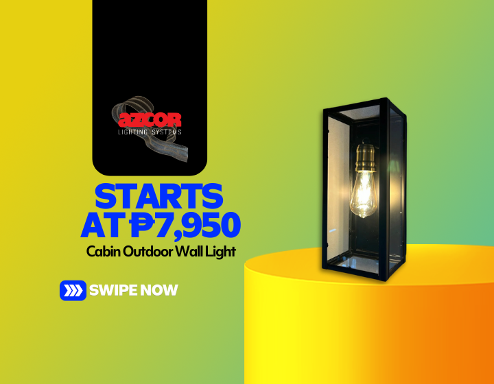 Cabin Outdoor Wall Light Starting At P7,950