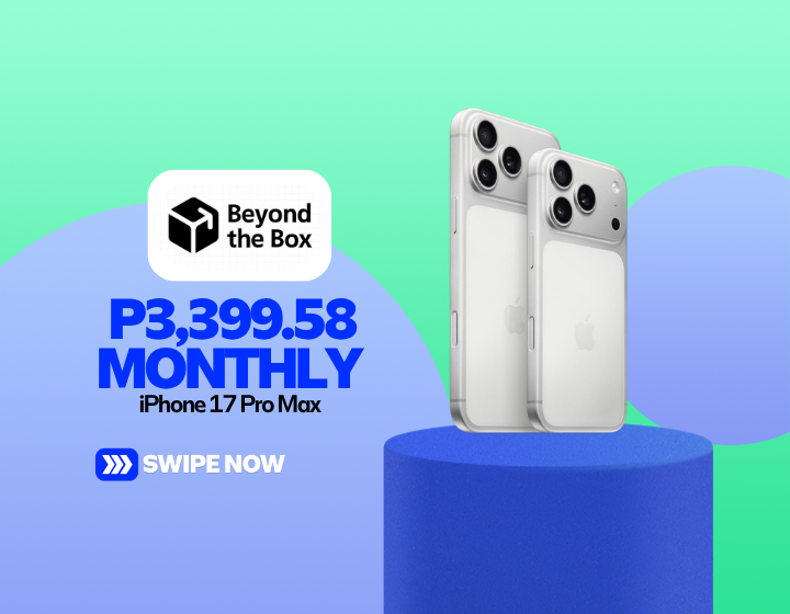 iPhone 17 Pro Max Starts at P3,399.58 Monthly