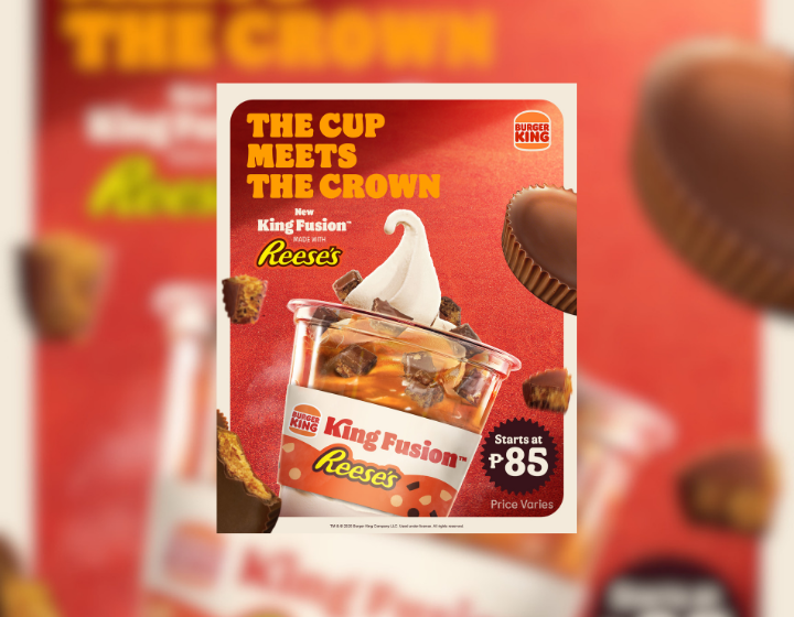 King Fusion Soft Serve with Reese’s starts at P85