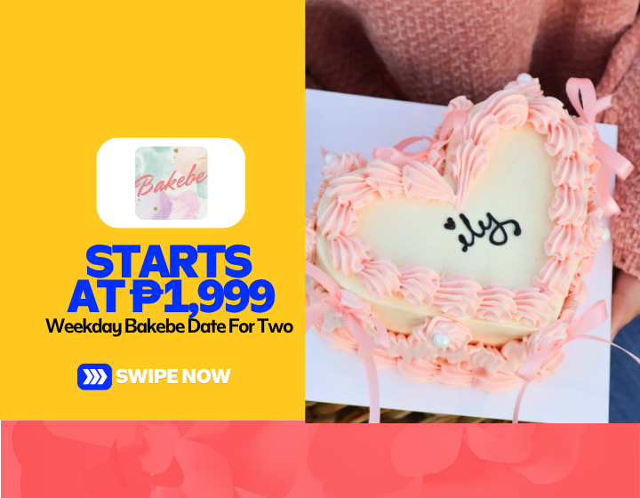 Weekday Bakebe Date For Two Starting At P1,999