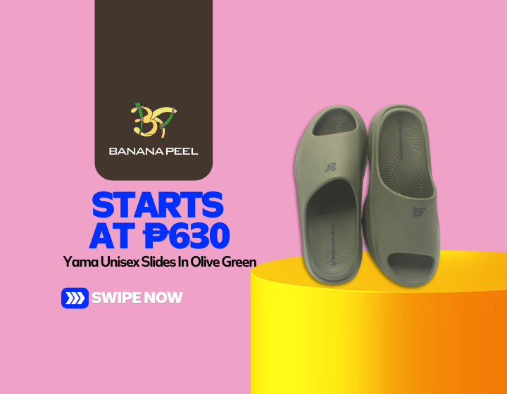 Yama Unisex Slides In Olive Green Starting At P630