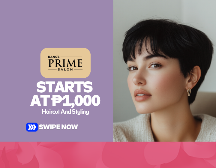 Haircut And Styling Starting At P1,000