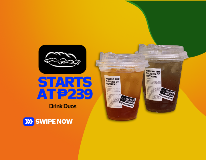 Drink Duos Starting At P239