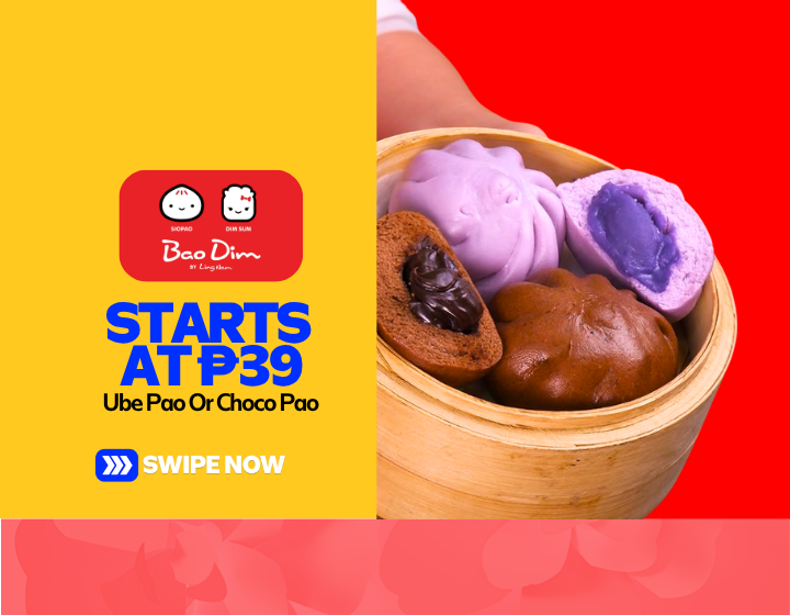 Ube Pao Or Choco Pao Starting At P39