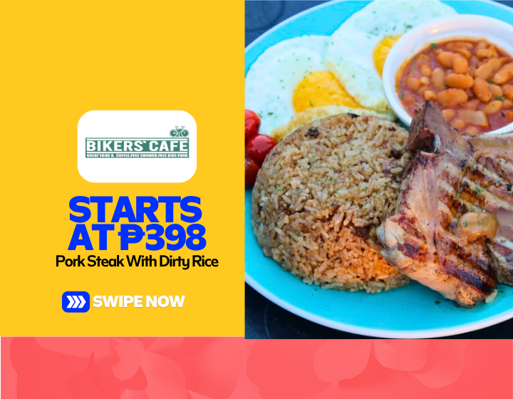 Pork Steak With Dirty Rice Starting At P398