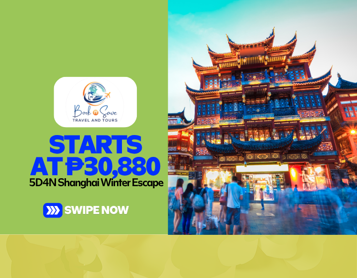 5D4N Shanghai Winter Escape Starting At P30,880