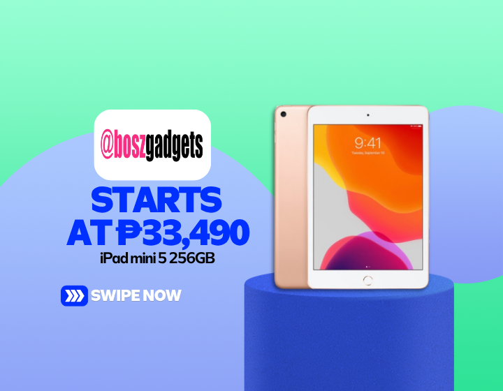 iPad mini 5 256GB Starting At P33,490