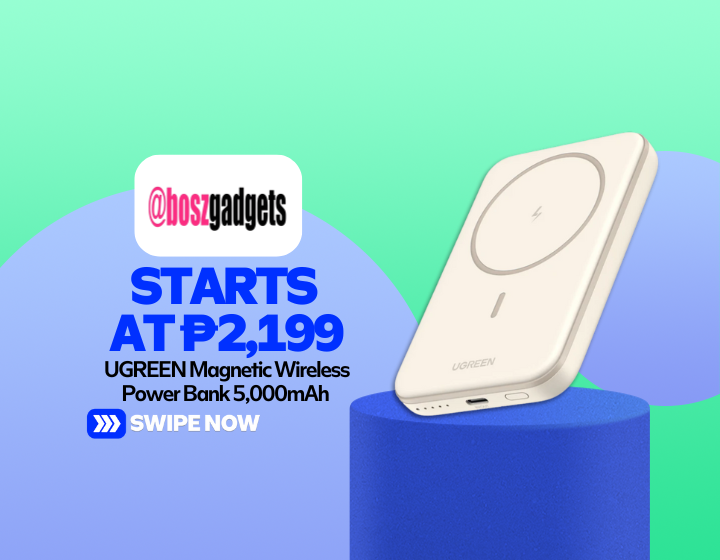 UGREEN Magnetic Wireless Power Bank 5,000mAh Starting At P2,199