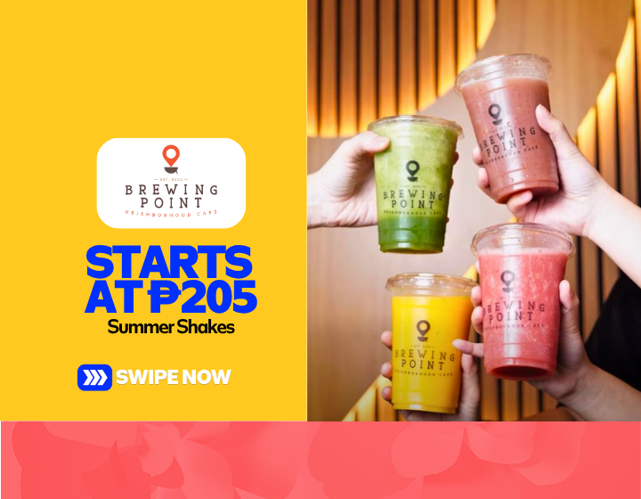 Summer Shakes Starts At P205