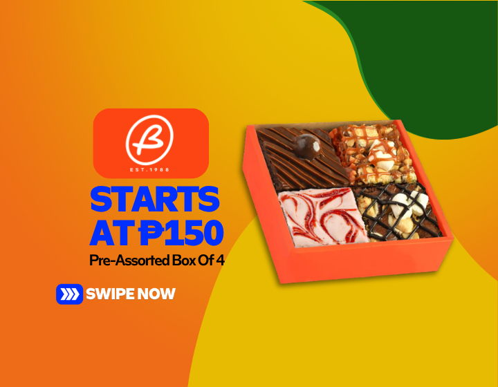 Pre-Assorted Box Of 4 Starting At P150