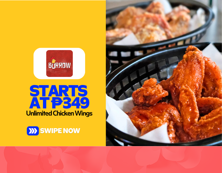 Unlimited Chicken Wings Starting At P349