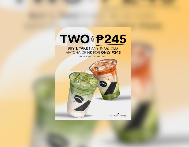 BUY 1, TAKE 1 Matcha