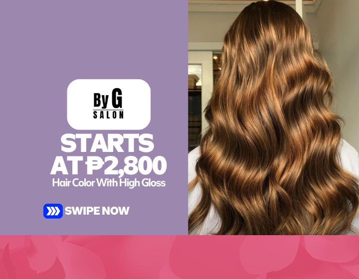 Hair Color With High Gloss Starting At P2,800