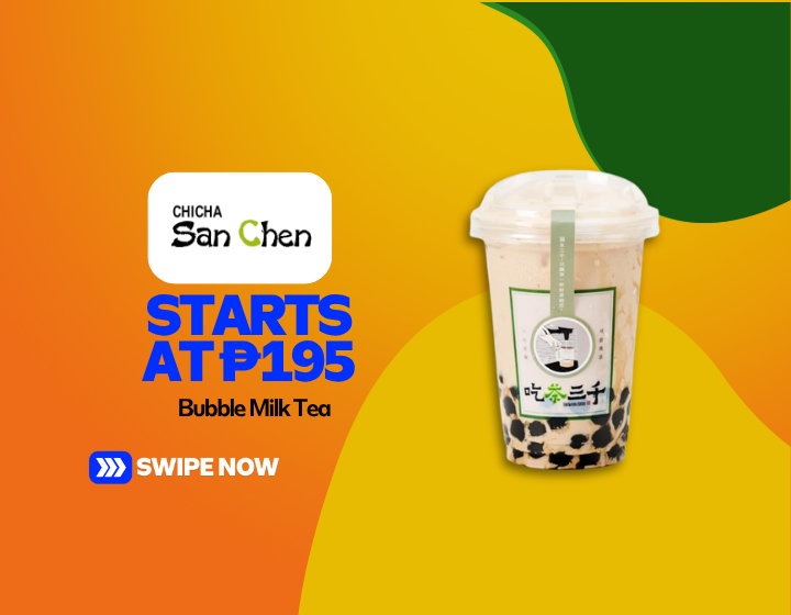 Bubble Milk Tea Starting At P195