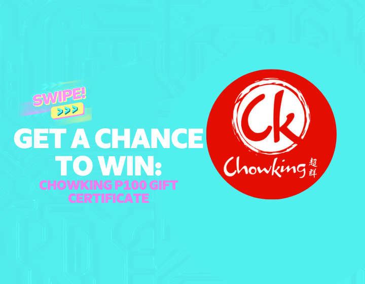 Get a chance to win ₱100 Gift Certificate