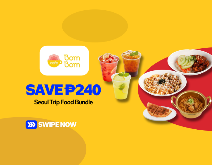 Save ₱240 on Seoul Trip Food Bundle
