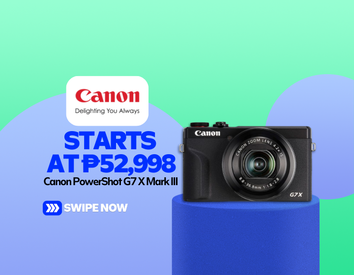 Canon PowerShot G7 X Mark III Starting At P52,998