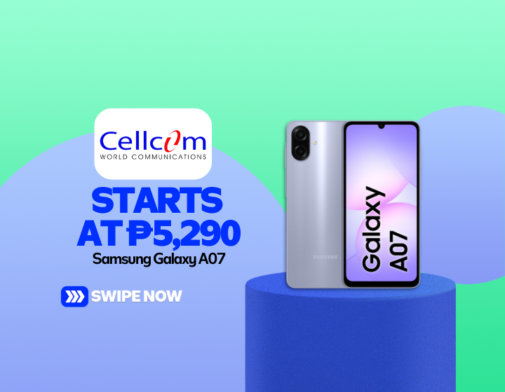 Samsung Galaxy A07 Starting At P5,290