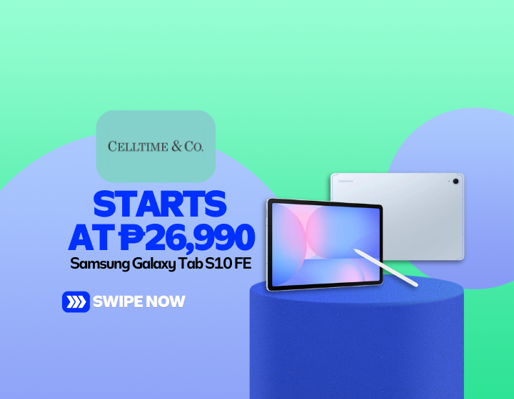 Samsung Galaxy Tab S10 FE Starting At P26,990