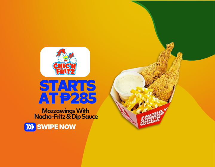 Mozzawings With Nacho-Fritz & Dip Sauce Starting At P258