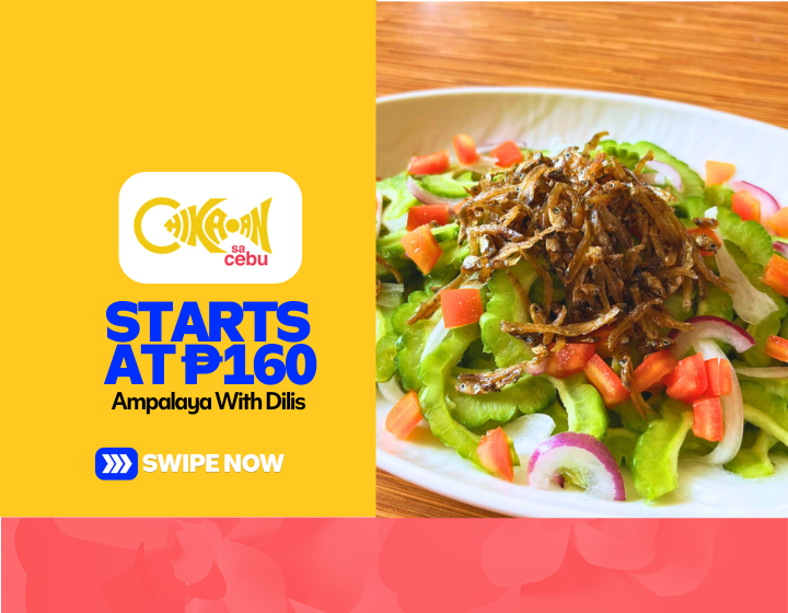 Ampalaya With Dilis Starting At P160