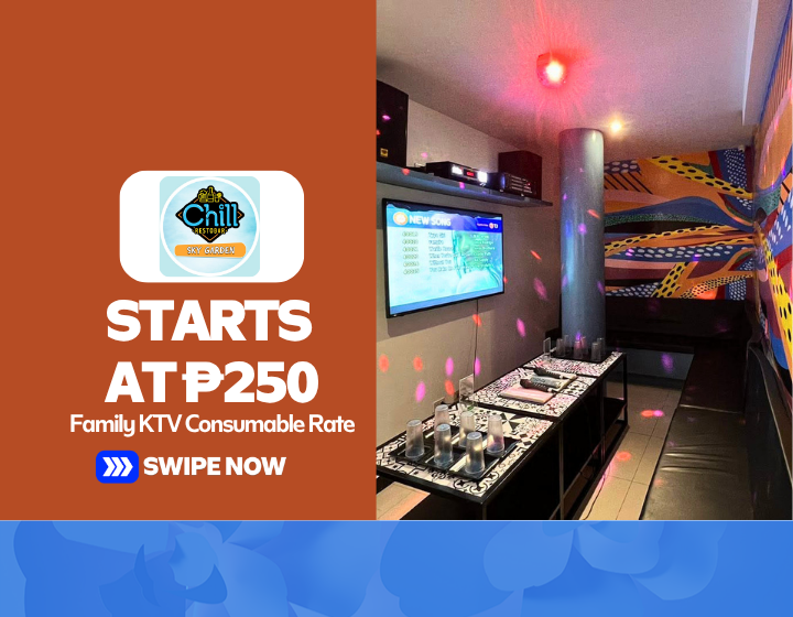 Family KTV Consumable Rate Starting At P250
