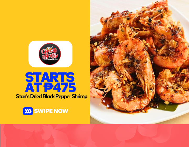 Stan's Dried Black Pepper Shrimp Starting At P475