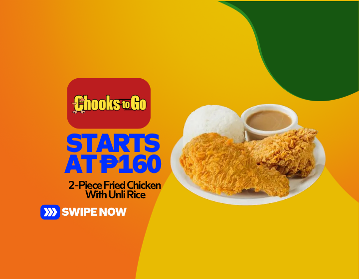 2-Piece Fried Chicken With Unli Rice Starting At P160