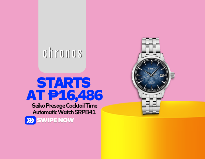 Seiko Presage Cocktail Time Automatic Watch SRPB41 Starting At P16,486