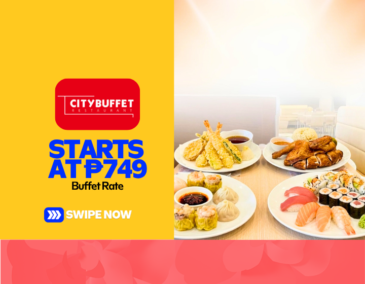 Buffet Rate Starting At P749