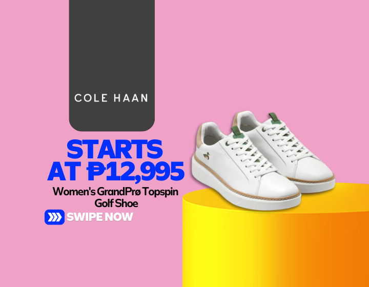 Women's GrandPrø Topspin Golf Shoe Starting At P12,995