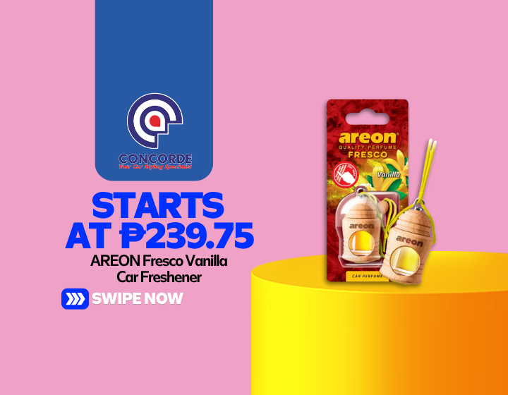AREON Fresco Vanilla Car Freshener Starting At P239.75