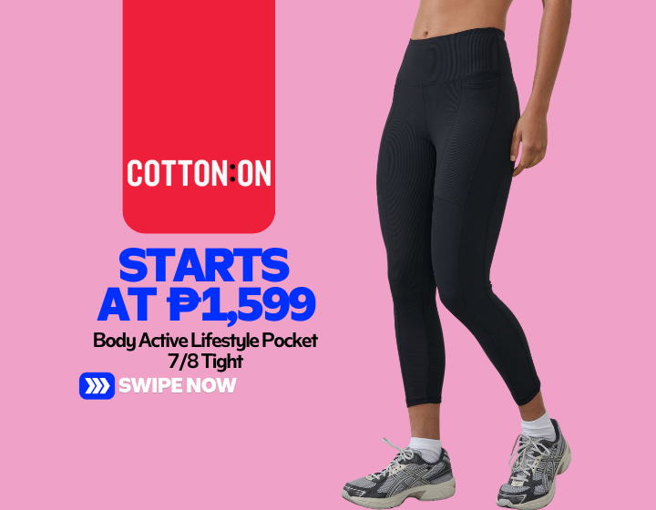 Body Active Lifestyle Pocket 7/8 Tight Starting At P1,599