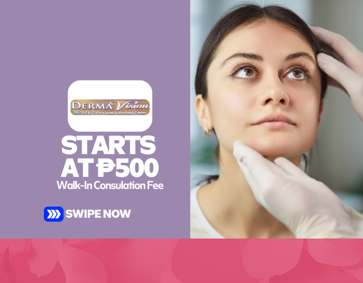 Walk-In Consulation Fee Starting At P500