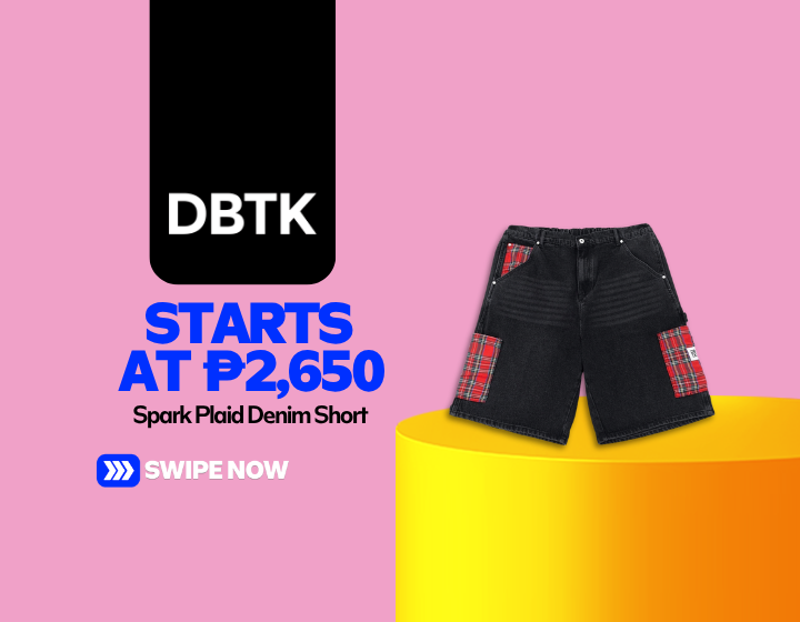 Spark Plaid Denim Short Starting At P2,650