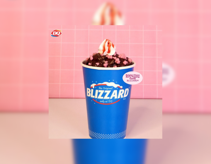 Belgian Choco Berry Popping Candy Blizzard statrs at P129