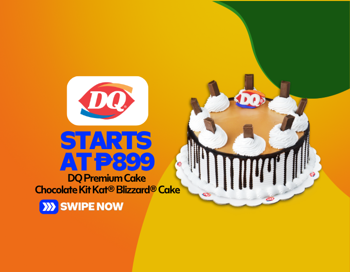 DQ Premium Cake Chocolate Kit Kat® Blizzard® Cake Starting At P899