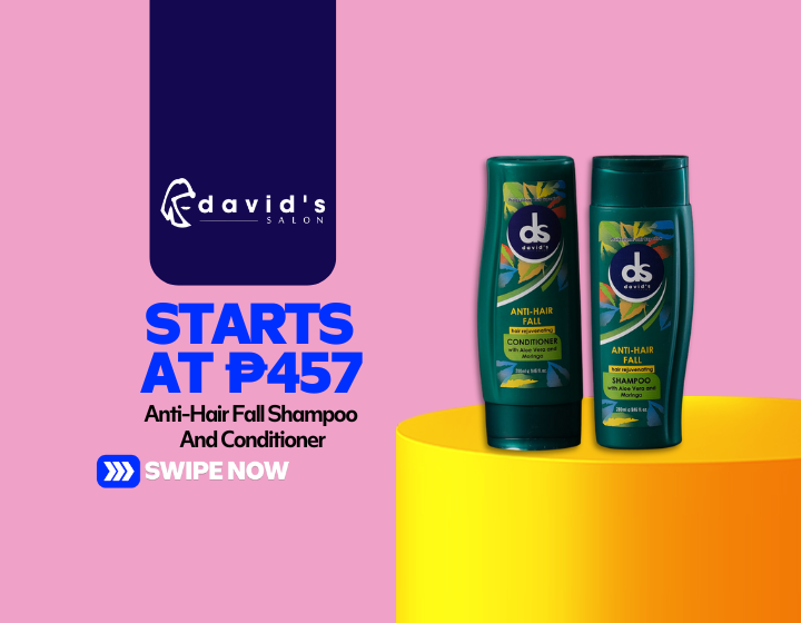 Anti-Hair Fall Shampoo And Conditioner Starting At P457