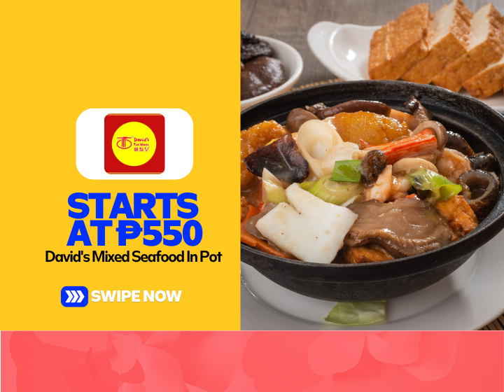 David's Mixed Seafood In Pot Starting At P550