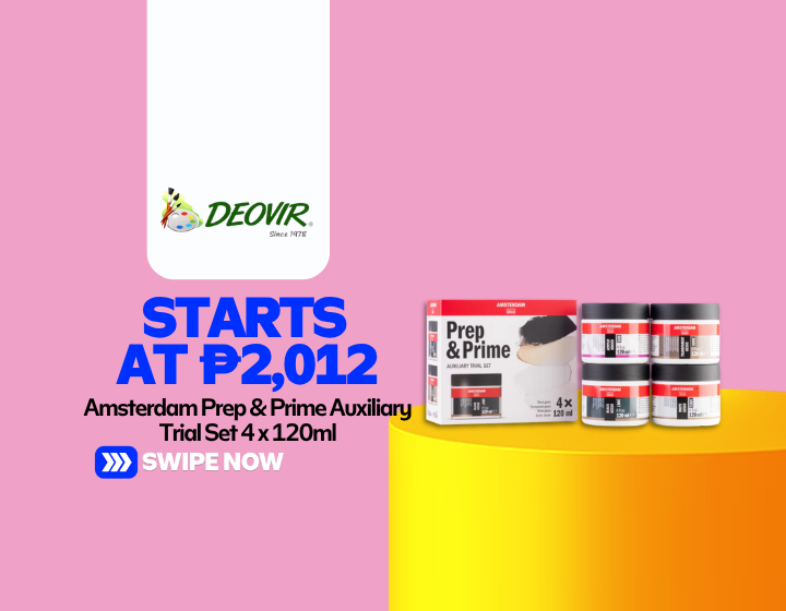 Amsterdam Prep & Prime Auxiliary Trial Set 4 x 120ml Starting At P2,012