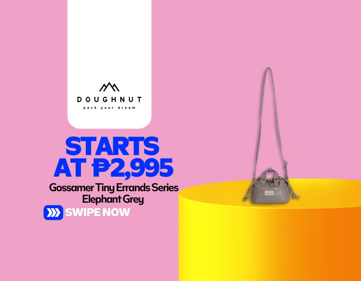 Gossamer Tiny Errands Series Elephant Grey Starting At P2,995